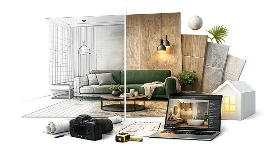 3D визуализация интерьера