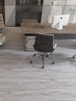 Kvarca vinila flīzes SNOW GREY, SPC, klikšķu sistēma (click)