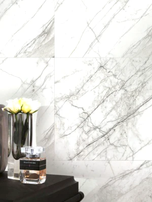 Glancētas flīzes CARRARA INFINITY MARBLE, 60x60 cm, AM
