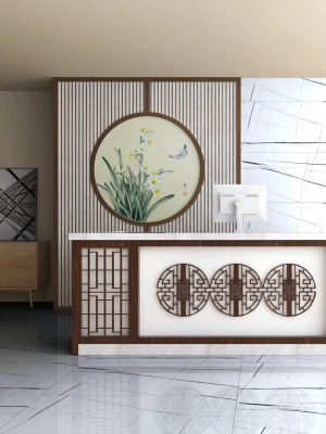 Glossy tiles SAIN LAUREN MODERN WHITE, 60x60 cm, TS