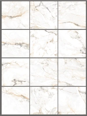 Glancētas flīzes GOLDEN VENICE MARBLE, 60x60 cm, LE