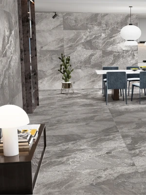 Matētas flīzes NAPOLI GREY CARVING, 60x120 cm, LE