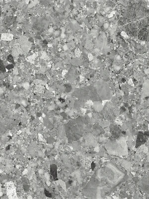 Matētas flīzes (lappato) TERAZZO GRIS, 60x60 cm, DG