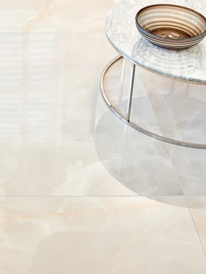 Glancētas flīzes CROWN ONYX LIGHT, 60x60 cm, DE