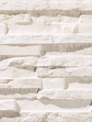 Klinkera flīzes iekštelpām un fasādei RUSTIC PEAK WHITE, 17x52cm, EC