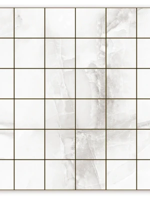 Glossy stone mosaic, 30x30 cm, AQUARIUS ONYX LITE