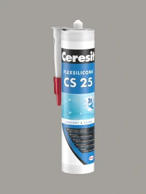 Sanitārais silikons CS25, 280 ml, 13 ANTRACITE
