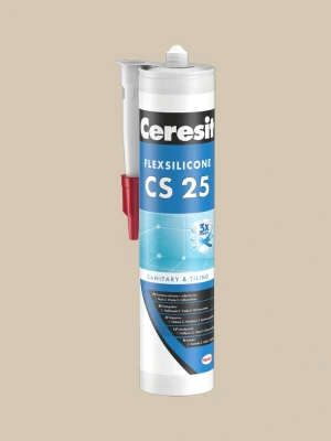 Sanitārais silikons CS25, 280 ml, 43 BAHAMA