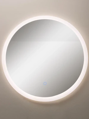 Spogulis ar LED apgaismojumu Ø 60 cm, 24W, 3CCT