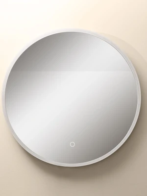 Spogulis ar LED apgaismojumu Ø 60 cm, 24W, 3CCT