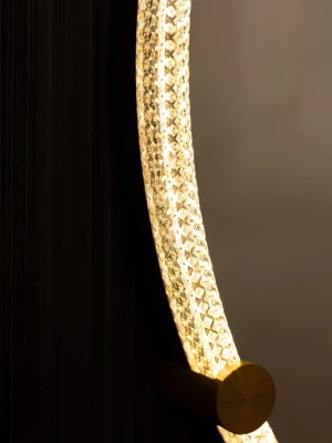 Spogulis ar LED apgaismojumu Ø 60 cm, 24W, 3CCT