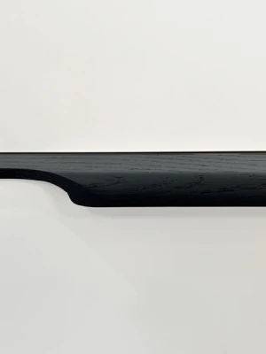 Piekaramais skapītis zem izlietnes, 60cm, 2 atvilktnes, AMBER black stained oak