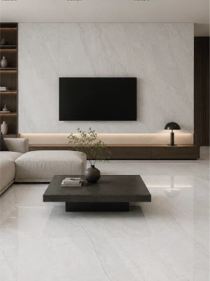 Matētas flīzes CORTINA STONE BIANCO CARVING, 60x60 cm, TS