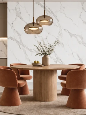 SPC PREMIUM Waterproof Matte Wall Panel WHITE MARBLE IMPERIAL, 2800 × 1200 × 4 mm