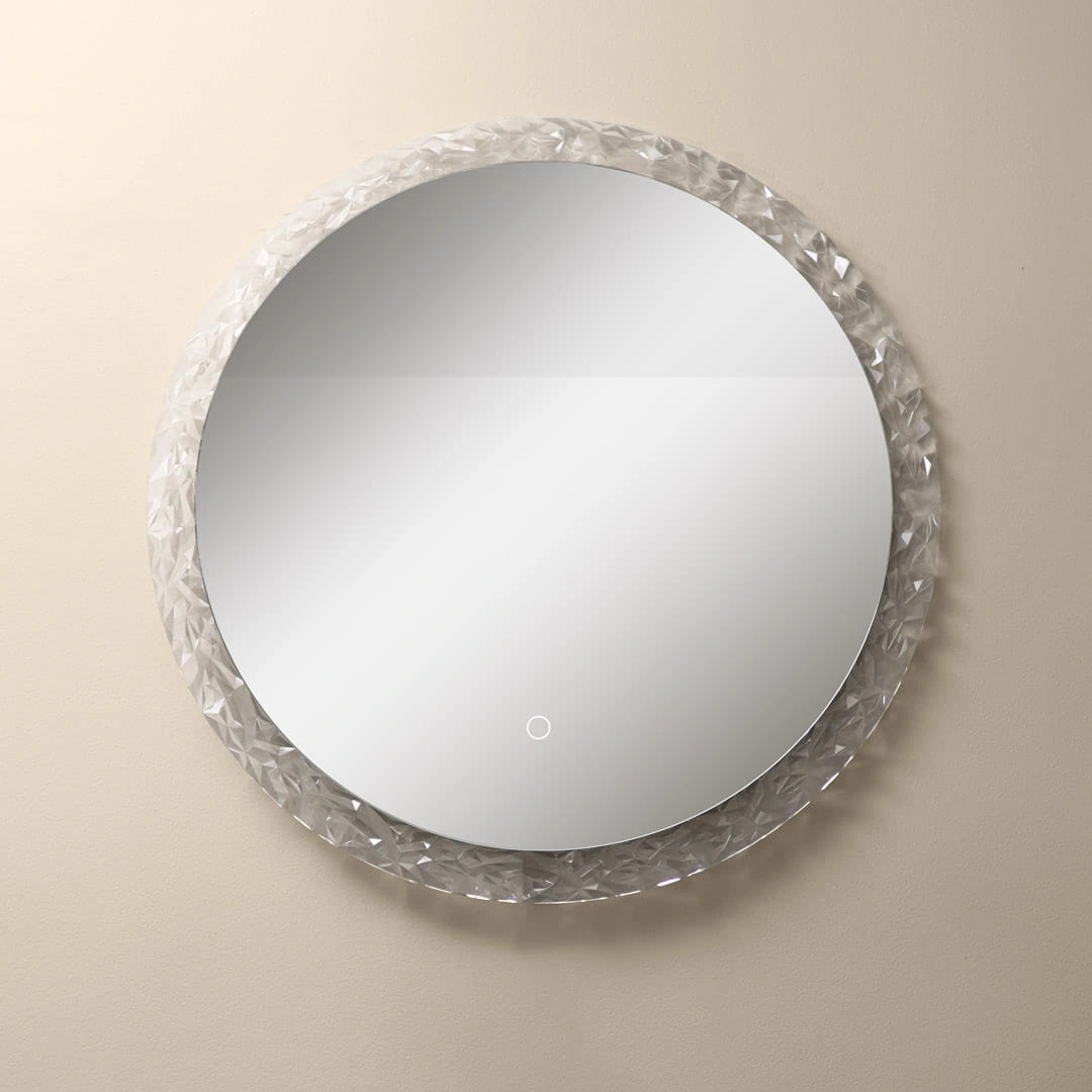 Spogulis ar LED apgaismojumu Ø 60 cm, 24W, 3CCT