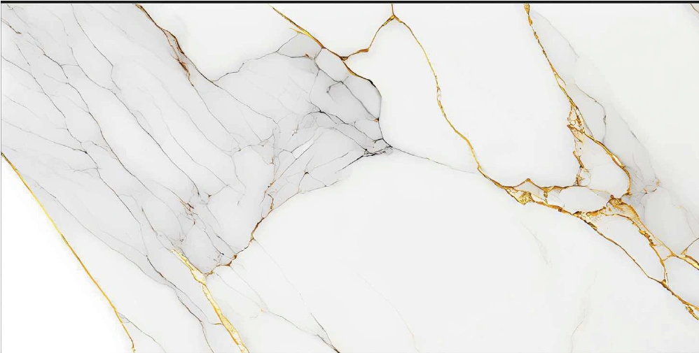 Matētas flīzes GOLDEN MARBLE CARVING, 60x120 cm, VE