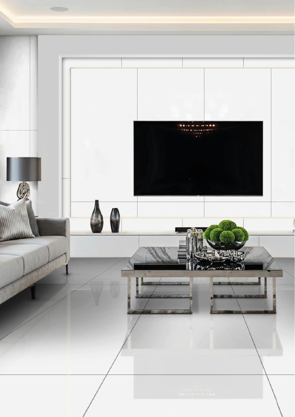 Matētas akmens 60x120cm SNOW WHITE, SR