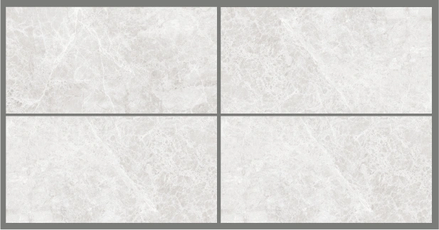 Glancētas flīzes PALERMO LIGHT GREY, 60x120 cm, LE
