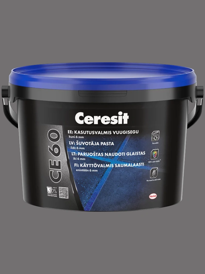 Polimēra šuves pildviela CE60, 2 kg, 16 GRAPHITE