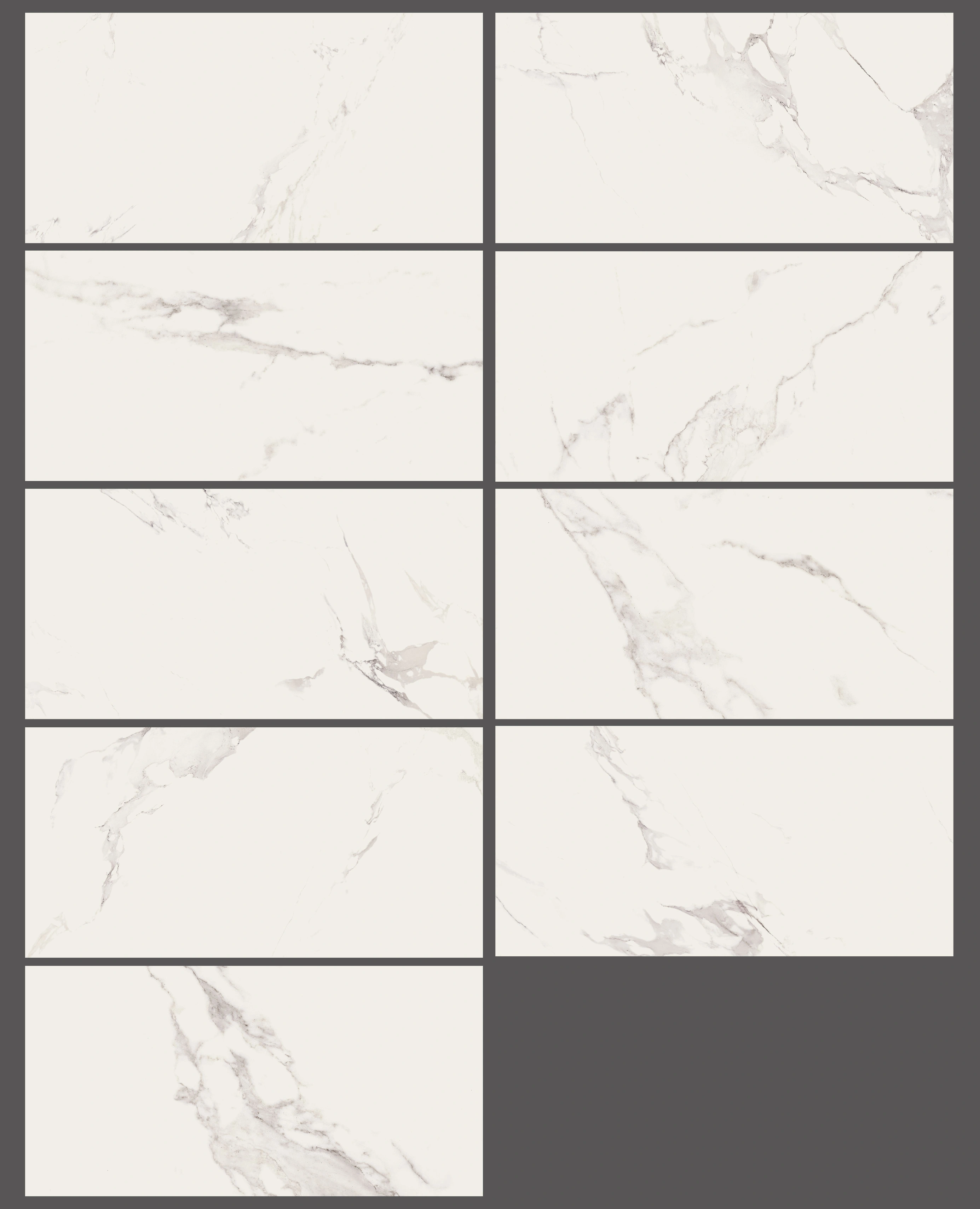 Glancētas flīzes MANDALAY WHITE RECT, 60x120 cm, APE