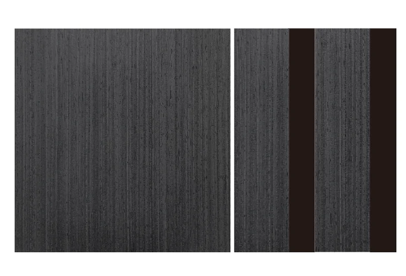 Premium klases akustiskais sienas panelis OAK CHARCOAL IMPERIAL, 2800 × 600 × 21 mm