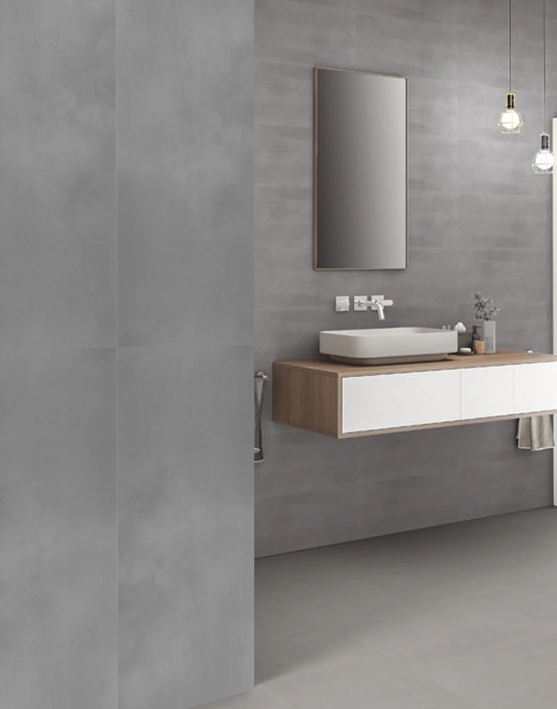 Matētas flīzes CLASSIC BIANCO SATIN, 60x120 cm, AM