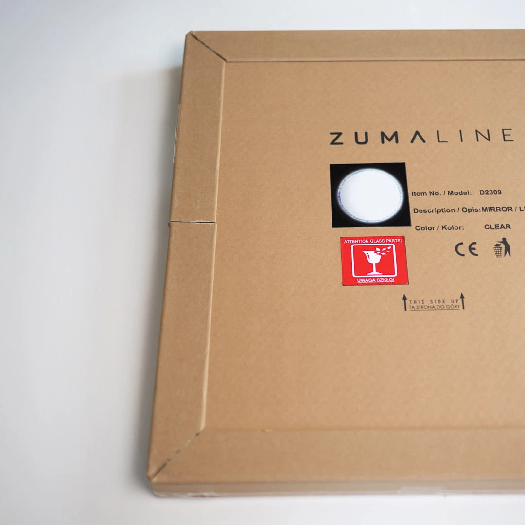 Spogulis ar LED apgaismojumu Ø 60 cm, 24W, 3CCT