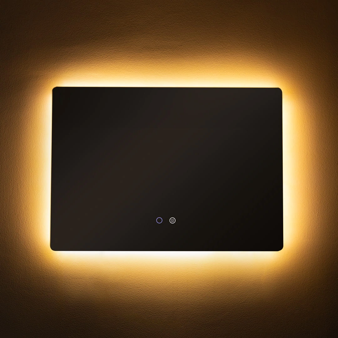 Spogulis ar LED apgaismojumu un apsildes funkciju 50 x 70 cm, 24W, 3CCT