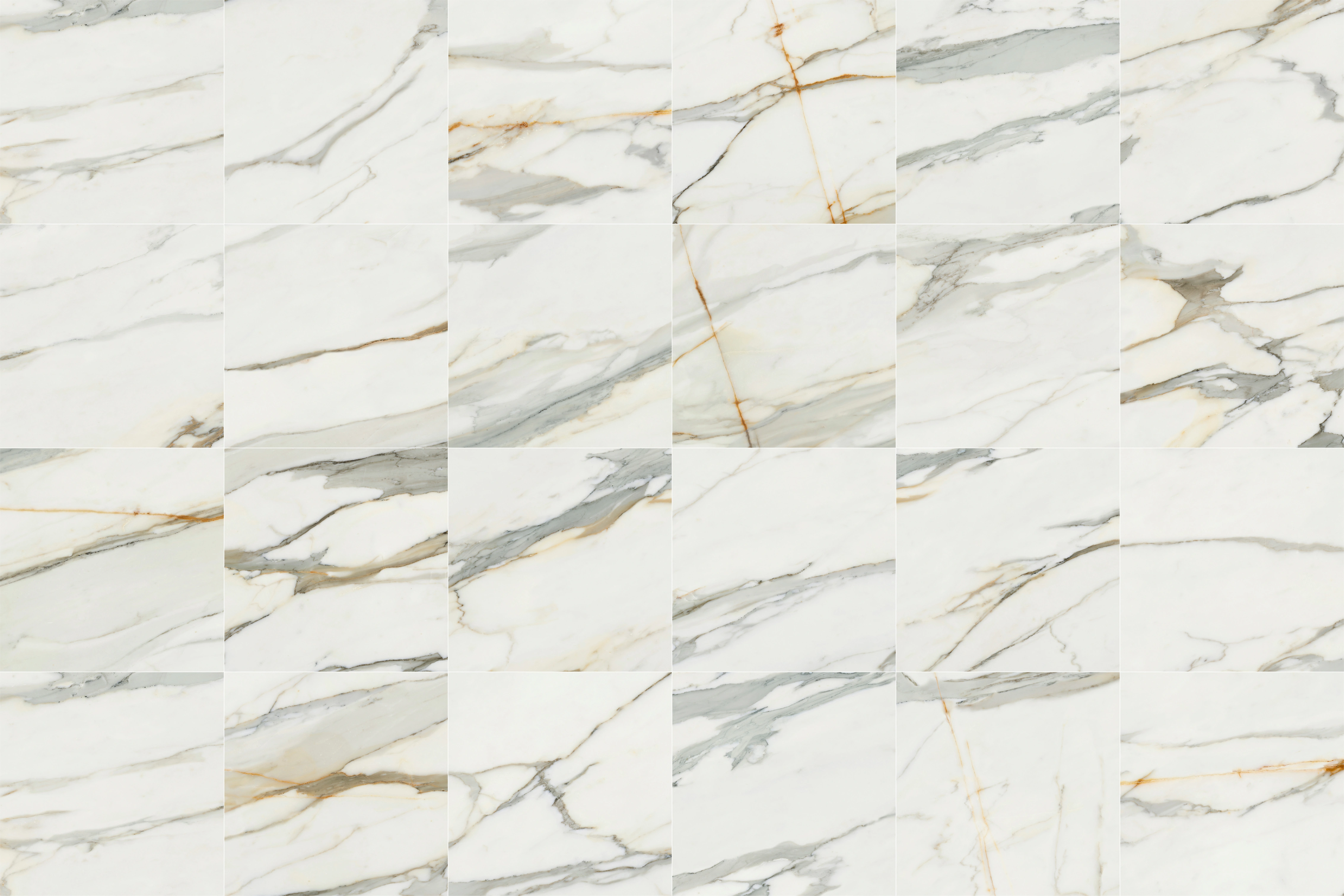 Matētas flīzes CALACATTA BORGHINI RECT, 60x60 cm, APE