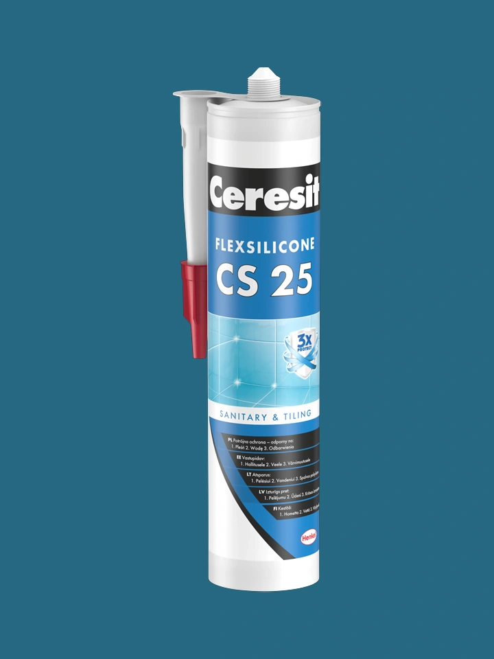 Sanitary silicone CS25, 280 ml, 88 OCEAN