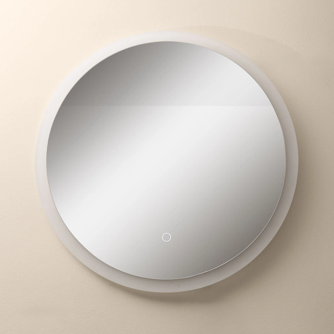 Spogulis ar LED apgaismojumu Ø 60 cm, 24W, 3CCT