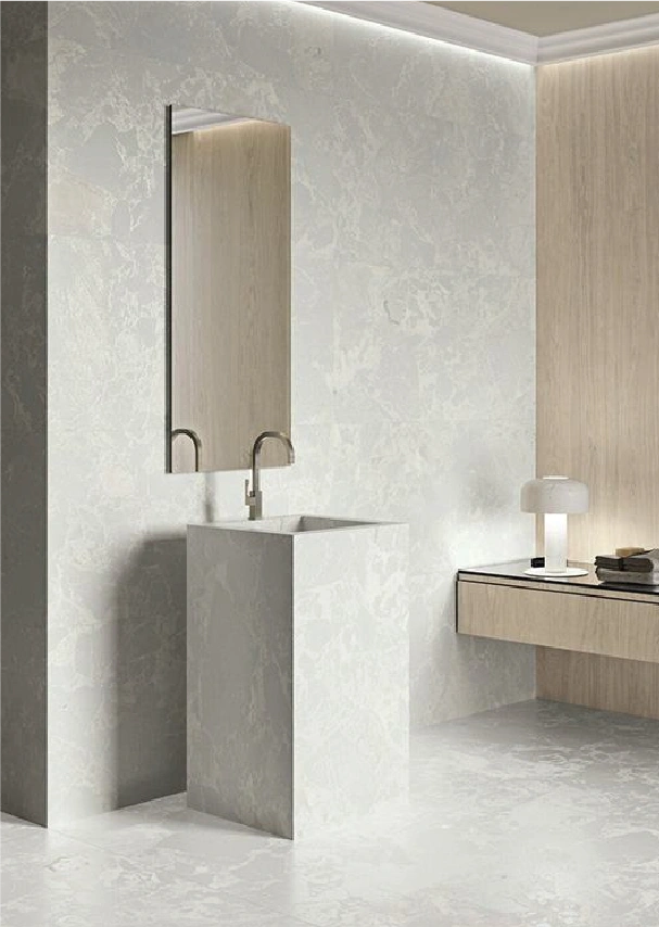 Matētas akmens 60x120cm AURORA WHITE HONED RECT, AP