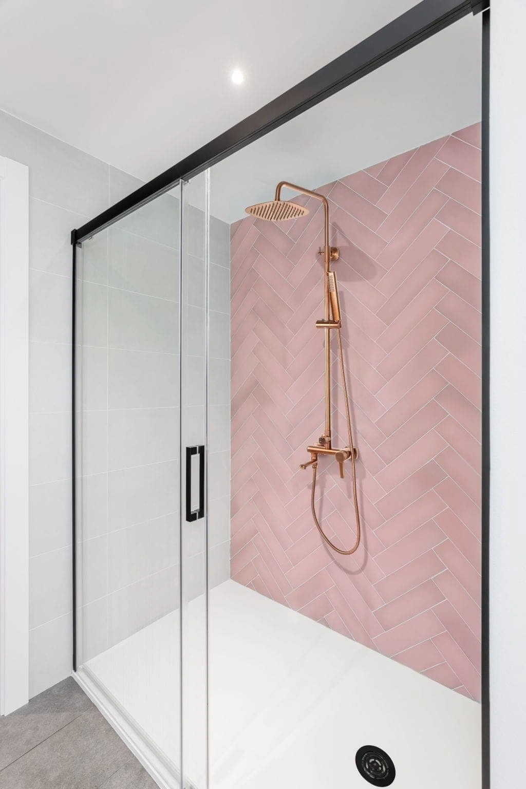 Shower set with rain shower, MAGIC