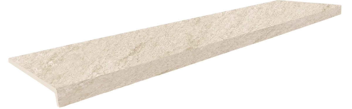 Kāpņu flīzes BEIGE STONE, 120 x 31.7 cm, GR