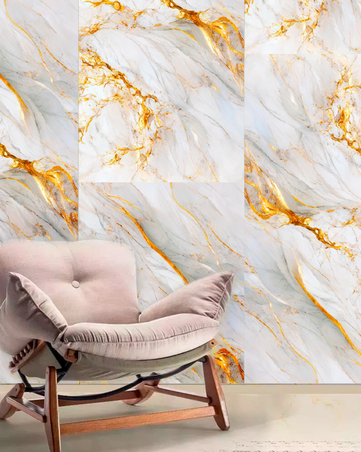 Glancētas flīzes GOLDEN AZURE, 60x120 cm, AM