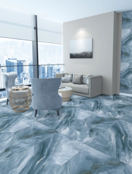 Glancētas flīzes OCEAN BLUE, 60x120 cm, VE