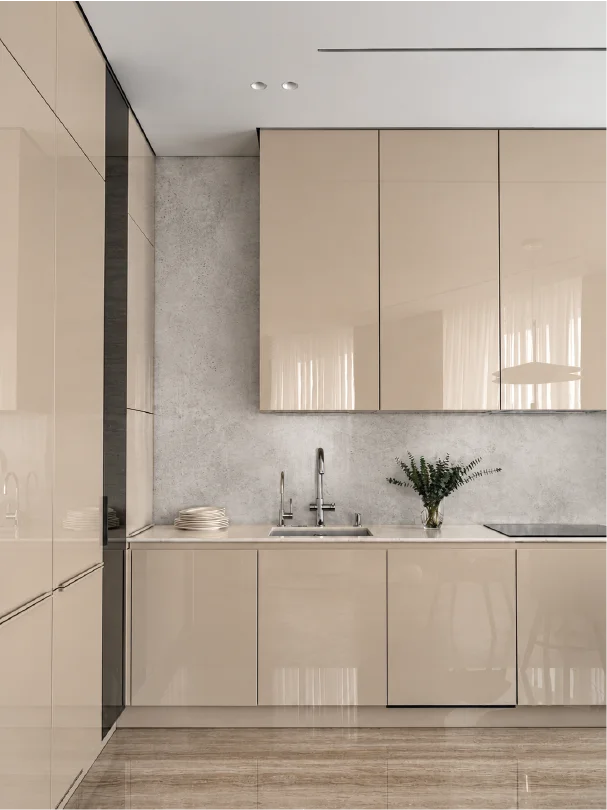 Премиум-класса SPC водостойкая матовая стеновая панель NOVA GREY , 2800 × 1200 × 4 мм
