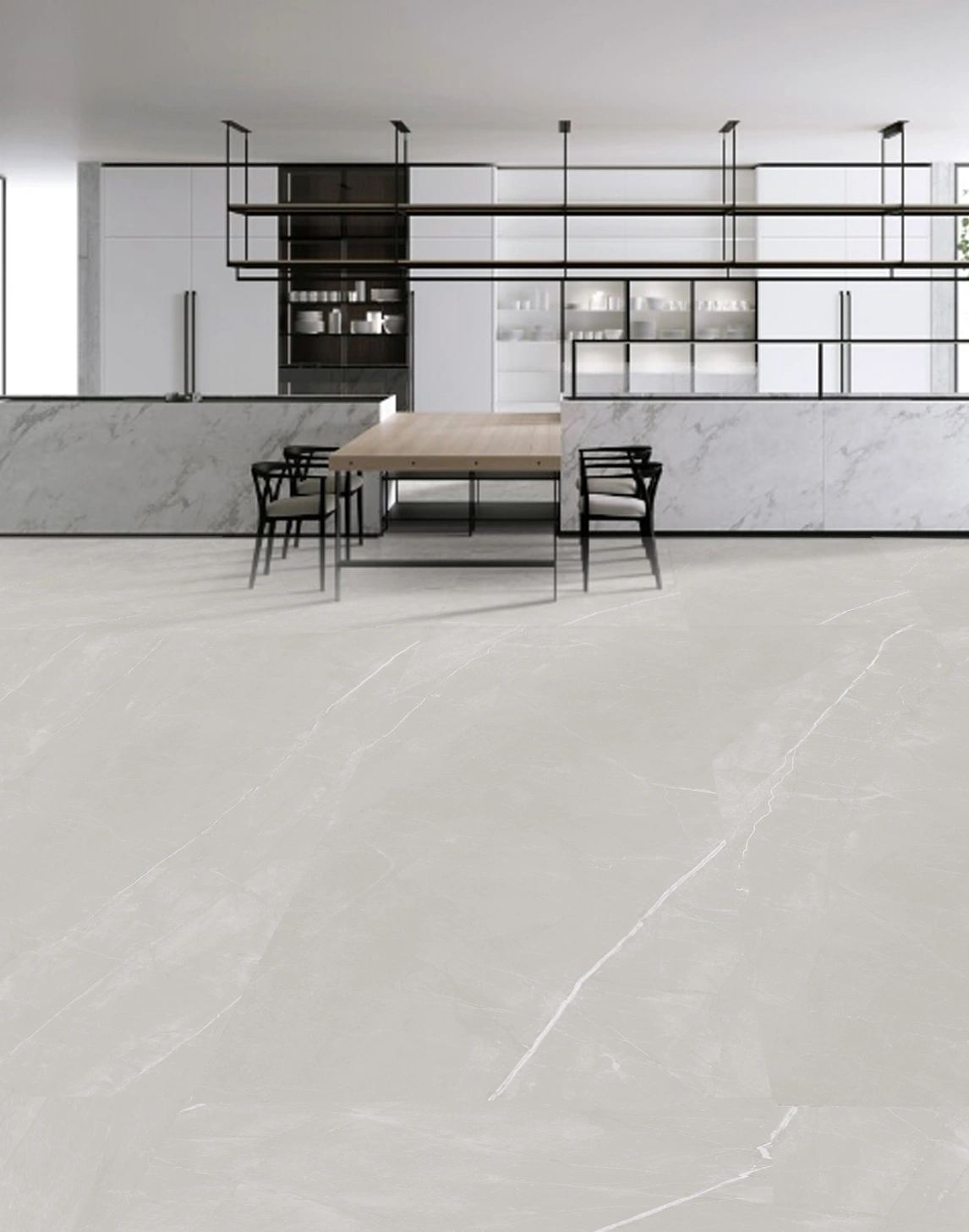 Matētas flīzes PULPIS BIANCO SATIN, 60x120 cm, AM