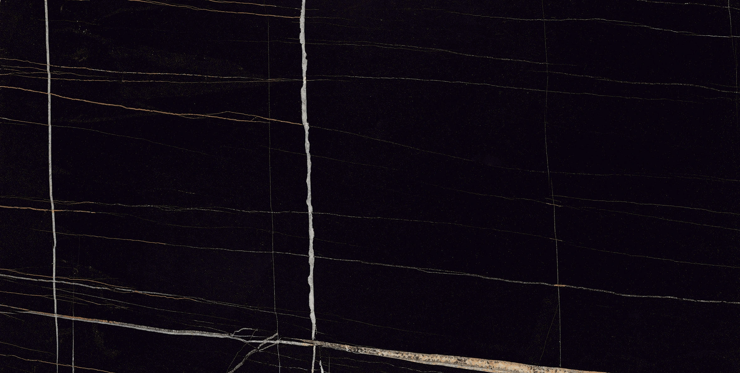Glancētas flīzes SAIN LAUREN MODERN BLACK, 60x120 cm, TS