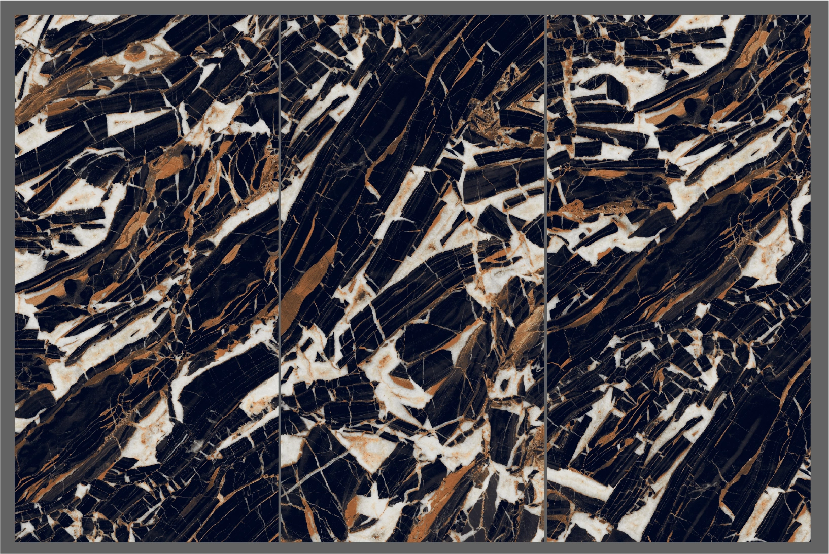 Glossy tiles with gold crystals GOLDEN COSMOS, 60x120 cm, TS