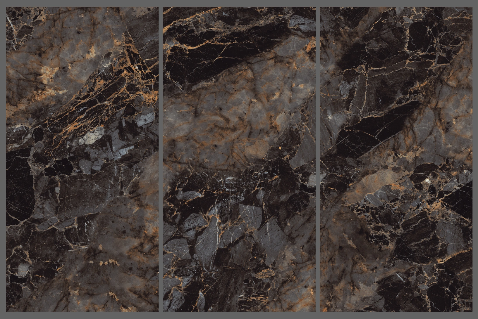 Glancētas flīzes ar zelta kristāliem GOLDEN IMPRERIAL, 60x120 cm, TS