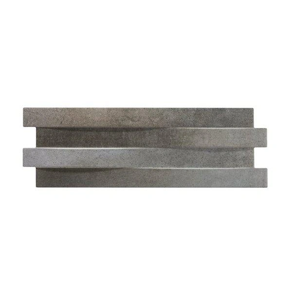 Clinker tiles for indoor use and facades RUSTIC CHEROKEE GRAFITO, 17x52cm, EC