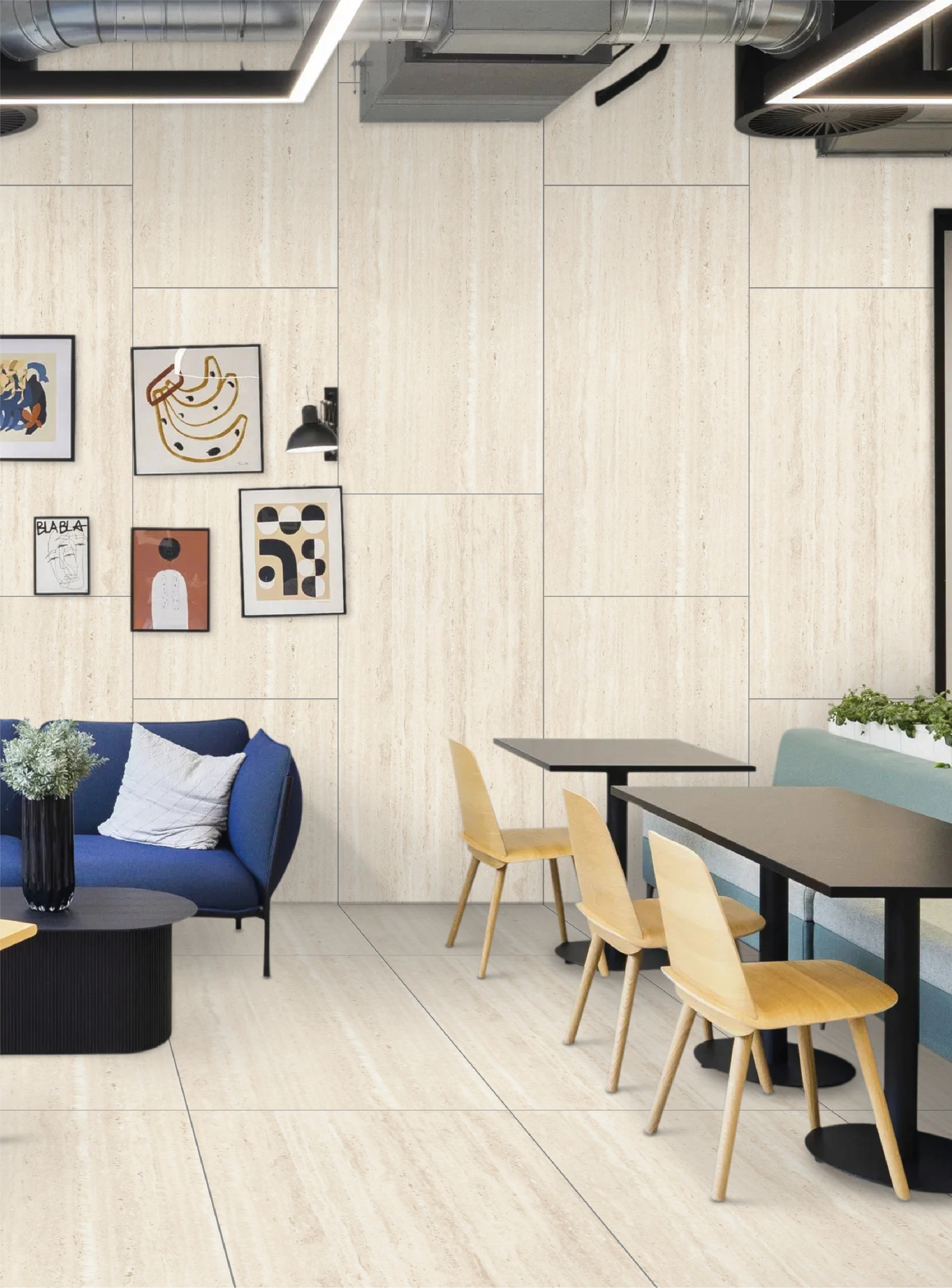 Matētas akmens 60x120cm ASIAN CREAMA
