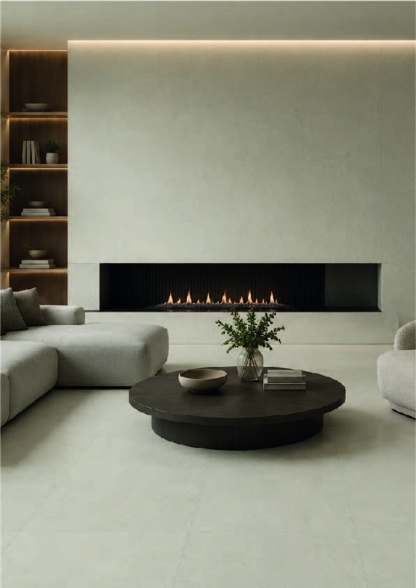 Matētas flīzes LIMESTONE GREY, 60x60cm, PR