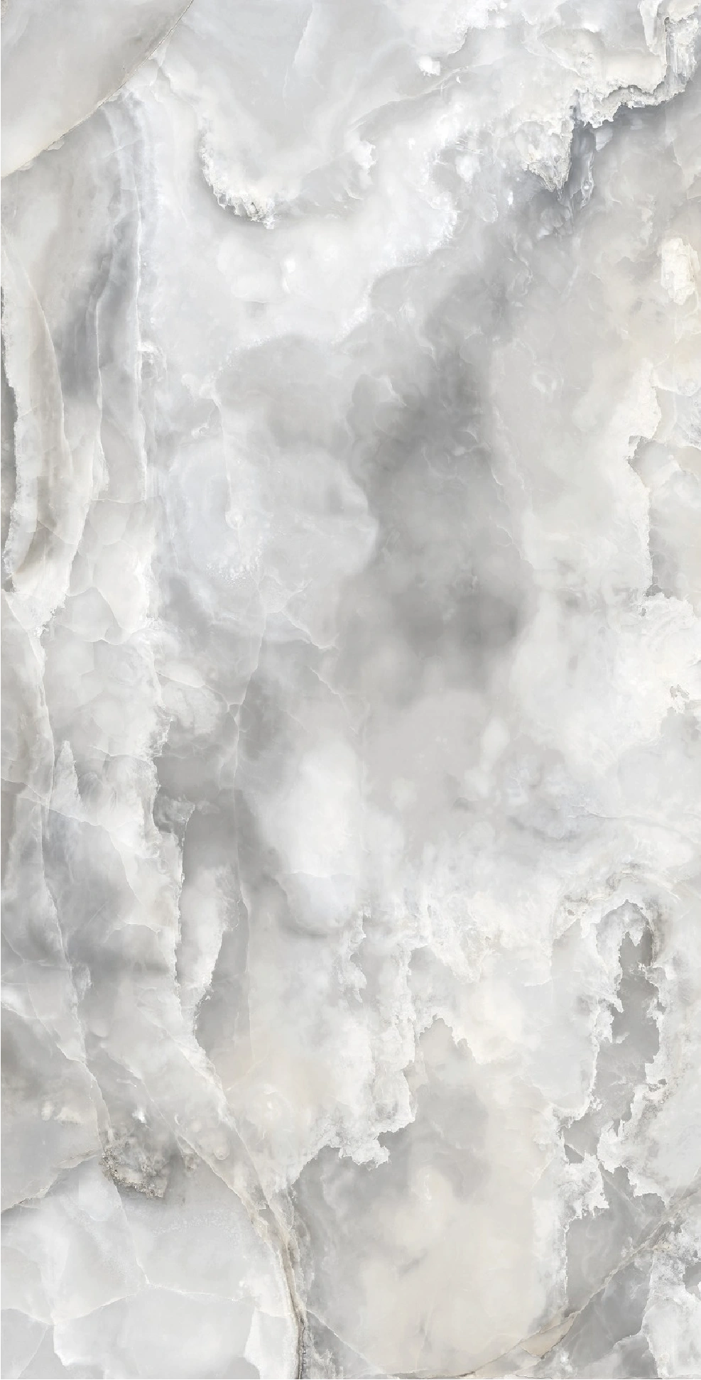 Matētas akmens 60x120cm ONICE SILVER, SR
