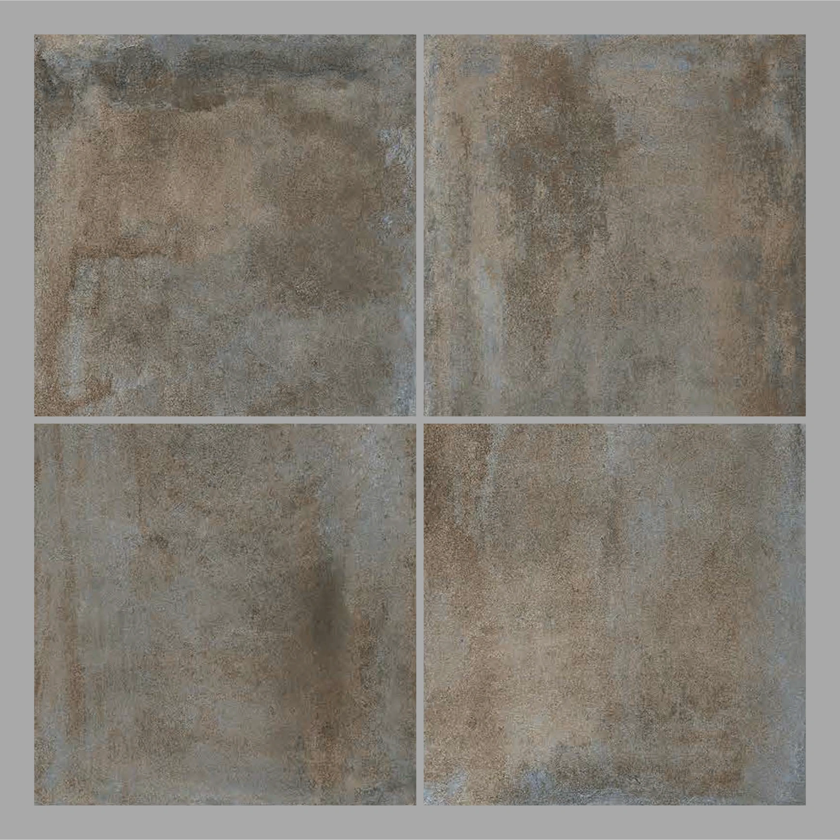 Matētas flīzes BRILLANTE CENERE CARVING, 60x60 cm, DG