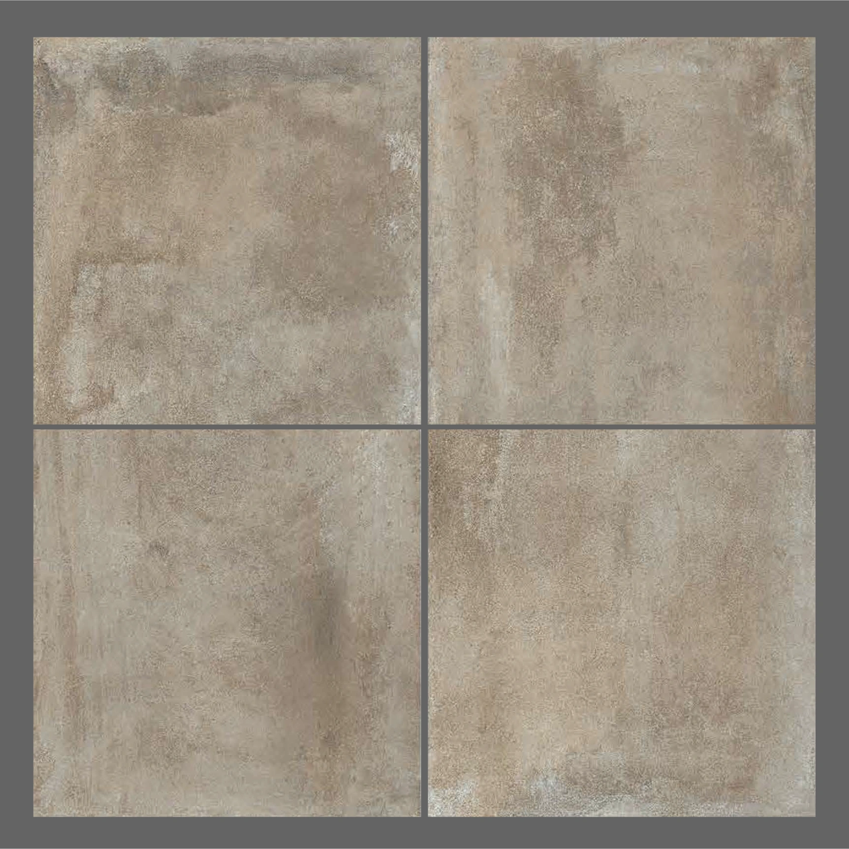 Matētas flīzes BRILLANTE BEIGE CARVING, 60x60 cm, DG