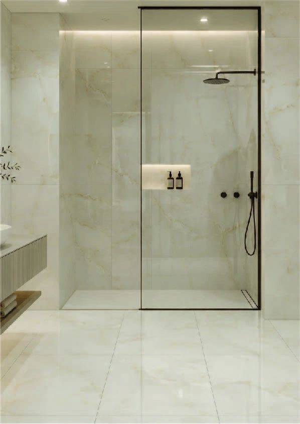 Glancētas flīzes ONYX CREMA 60x120 cm, PR