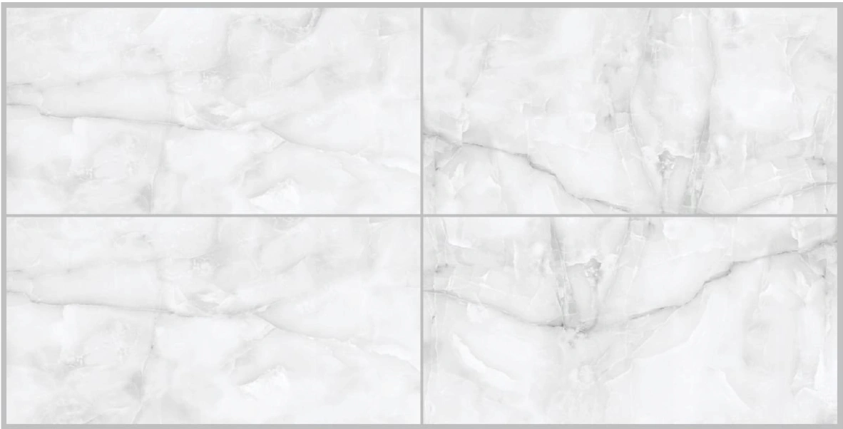Glossy tiles ONYX GREY POLISHED, 60x120 cm, DE